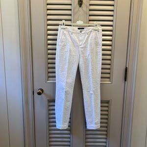 Claudia Strater Amsterdam White Printed Slacks